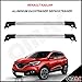 Produktbild Renault Kadjar ab 2015 SUV Alu Dachträger Gepäckträger Grau Wing Carrier Schlüssel V2