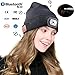 Produktbild WANZIJING Bluetooth 5.0 Kopfhörer Mütze Unisex Wintermütze Mit LED-Scheinwerfern Und Ohrenklappen Winter Hat Größe:One Size Für Sport & Outdoor, Kompatibel Mit iPhone Android Handys