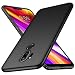 Produktbild TopACE LG G7 ThinQ Hülle, Bumper Hülle LG G7 ThinQ Schutzhülle PC Plastik Harte Case Ultra Slim Matt Handyhülle Für LG G7 ThinQ (Schwarz)