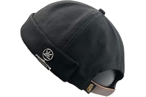 YAMEE Bonnet Docker Homme Femme Casquette sans Visiere Docker Bonnet bob Chapeau Bonnet de Docker Skullcap bob Homme