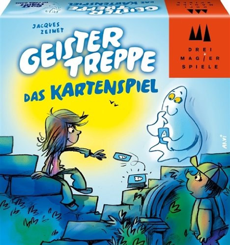 Preisvergleich Produktbild Drei Magier Spiele 40857 - Geistertreppe - Das Kartenspiel
