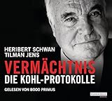 Cover zum Buch Vermächtnis: Die Kohl-Protokolle