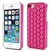 Produktbild Ayanfo Novelty Pop Sound Decompression Bubble Wrap phone shell 3D Bubble Wrap Design (Can Pop) Soft PC Phone Cover case Mobile phone shell For iPhone 6/iPhone 6s.(rose-red)