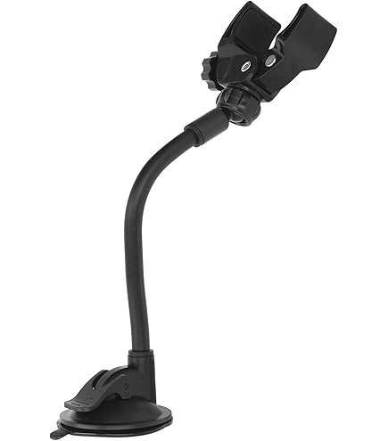Verstelbare Handsfree Föhn Standhouder 360 Graden Rotatie voor Compact Styling Tools, Föhn Houder Klem Mount Aluminium Föhn Houder Stand voor Thuis Binnen