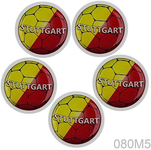 Whiteboard Fridge Magnets 080M5 5pcs Assorted Set Magnets Stuttgart 62 - for Kids, Nursery, Household, Office - Magnets4Kids