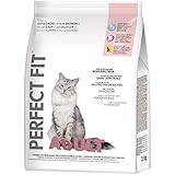 Perfect Fit Adult Katzenfutter reich an Lachs, 3 Packungen (3 x 2,9 kg)