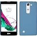 Produktbild PhoneNatic Case für LG Magna Hülle hellblau gummiert Hard-case + 2 Schutzfolien