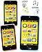 Price comparison product image 1 Stück _ Handy / Smartphone - mit SOUND & Licht & Musik - " bunte Farben " - für Kinder / Jungen & Mädchen - Auto - Spielzeug Spielzeughandy / Spielzeugtelefon - Melody - Flip Top - elektrisches Kinderhandy - Telefon - Lernhandy / Kindertelefon - Babyhandy - Baby - Spielzeugsmartphone - Sound - Tablet