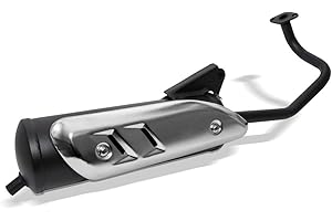 ‎MAXTUNED Auspuffanlage Standard - 4 Takt Baumarkt, Chinaroller, 4-Takter, Baotian, BT49QT, Rocky, Benzhou, City Star, Formular 2000, 3000, One, Retro YY50QT, Buffalo, Silver, Speedy, Tanco, TVZ, Warrior, Wind, ZX, Dotero, Epella, GMX, Ering, Red Wing, Silver Fox,