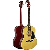 Midex RG-530NT Kaliteli Natural 40 İn&ccedil; Akustik Gitar Seti 4/4 Yetişkin