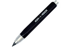 KOH-I-NOOR 5344 5.6mm Diameter Mechanical Clutch Lead Holder Pencil,black