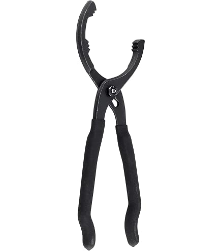 Shonee Chiave Universale Per Filtro Olio - Regolabile Da 60 A 102 Mm, Leva Da 30,5 Cm Con Impugnatura Morbida, Acciaio Al Carbonio - 3
