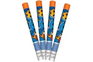 EISSTERNE.DE Bengalo - Fiaccola a forma di pyro, 4 pezzi, colore: blu