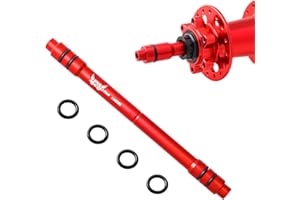 MUQZI Adaptateur QR de vélo 12/15 à 9 mm Adaptateur de moyeu de Roue Avant 100/135/142/148 mm à dégagement Rapide pour VTT et vélo de Route