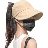 Valkyrie Wide Viewfinder Sunscreen Women's Hat Mask Insert Button Tennis Sports Hat Cream