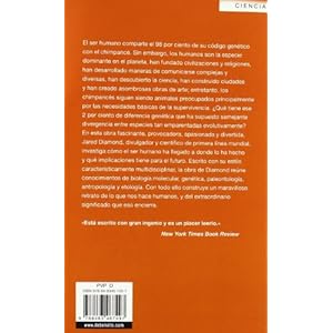 El tercer chimpancé: Origen y futuro del animal humano (ENSAYO-CIENCIA)