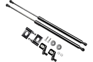 TSUBASA Lift Supports for Toyota bB XP30 for Scion xB XP30 2000-2005 Front Bonnet Hood Modify Carbon Fiber Gas Charged Shock Dampers Spring Struts Bar (2 PCS) (Normal black)