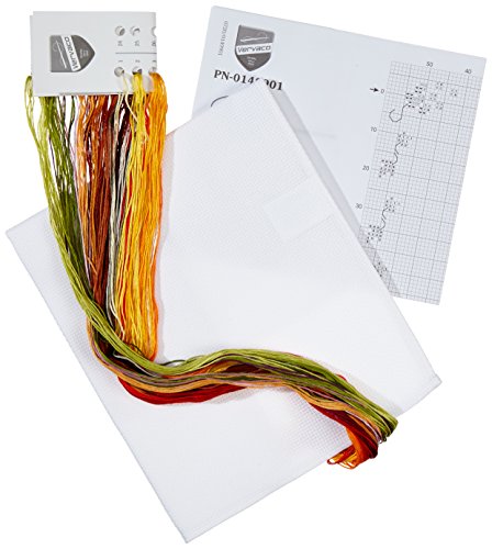 Vervaco PN-0149901 Kreuzstichpackung Tischläufer Kreuzstich zum Auszählen, Baumwolle, weiß, 32 x 84 x 0,3 cm - 3