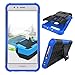 Price comparison product image DBIT Huawei Honor 8 Case, Light-Weight Twin Layer Case Soft TPU and PC Rugged Durable Protective Case Cover with Kickstand for Huawei Honor 8,Blue