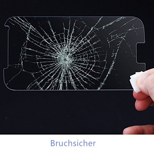 (2 Stück) banqiao Panzerglas Schutzfolie Gehärtetem Glas Schutzfolie für Samsung Galaxy J7 (Jahr 2016) mit 9H Härte (kratzfest Kristall-klar & Bläschenfrei) - 5