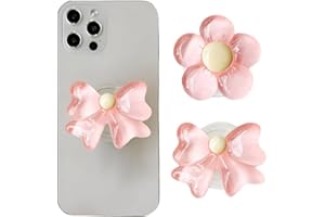 XFSRG Soporte para Movil Diseño Floral Forma de Lazo Soporte de Airbag para Teléfono Móvil Elección Elegante Adecuado para Decorar Teléfonos Móviles