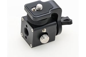 DRRI Justerbar bildskärmsfäste för ARRI Hi-5 trådlös följ fokus SmallHD-skärm med 1/4 tum skruv 3/8 tum -16 montering