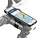Produktbild QuickMOUNT 3.0 Fahrrad Halterung für Apple iPhone 6S / 6 (4,7 Zoll) Bike Kit mit Case und Regenhülle (Handyhalterung, Ladekabel- und Kopfhörer Anschluss, Touch Unterstützung) schwarz / matt