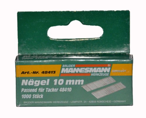 Mannesmann Ersatznägel 10 mm, für Tacker 48410, M48413