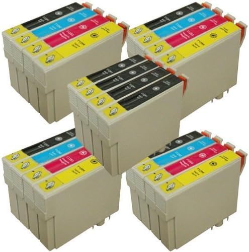 Premier Cartridges T1285 / E1285 - 20 Compatible Printer Ink Cartridges For Epson Stylus Office Bx305F, 305Fw, Epson Stylus S22, Sx125, Sx130, Sx230, Sx235W, Sx425W, Sx430W, Sx435W, Sx438W, Sx440W, Sx445W,Sx420W,