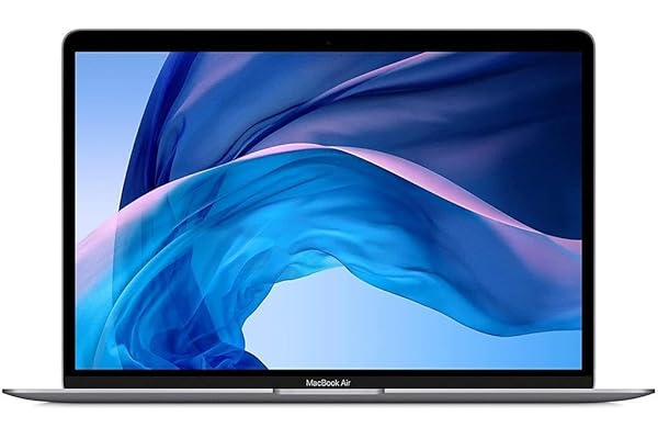 2019 Apple MacBook Air con 1.6GHz Intel Core i5 (13-pulgadas, 8GB RAM, 256GB SSD) (QWERTY Inglés) Gris Espacial (Reacondicionado)