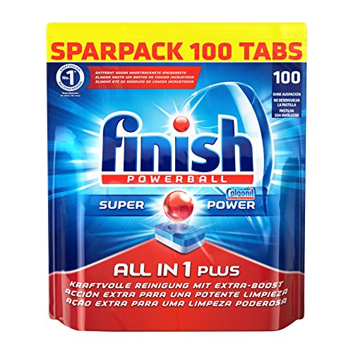 Preisvergleich Produktbild Finish All in 1 Plus, Spülmaschinentabs, Sparpack, 100 Tabs