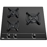 TEKA Butane Gas Hob 60 cm, 3 Burners, Exact Flame Control, High Efficiency Burners, Autoignition, Model GBC 63010
