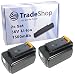 Produktbild 2x Trade-Shop Premium Li-Ion Qualitäts Akku 36V / 1500mAh ersetzt Black & Decker BL1336, BL1336-XJ, BL2036, BL2036-XJ, LBXR36 für CST800 CST1200 GTC3655L GLC3630L GWC3600L GLC3630L20 GWC3600L20 GTC3655L20