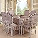 Produktbild Kreative Tischdecke Europäische tischdecke set Spitze stuhlabdeckung stuhl kissen set Tee tischdecke tischdecke runde tischdecke esszimmerstuhl abdeckung Tischdecke zum Essen ( Größe : (110*160cm) )