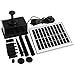 Produktbild NEWSTYLE 2W Teichpumpe Solar Pumpe Brunnen Wasserspiel für Gartenteich Springbrunnen Wasserfälle …