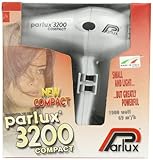 Parlux 3200 Compact Hair Dryer Silver