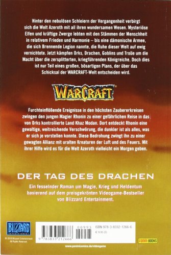 Book's Cover of WarCraft 01. Der Tag des Drachen