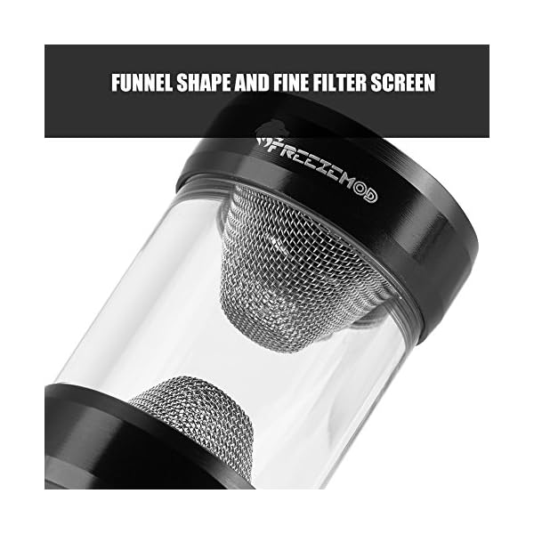 G1 / 4 Filtro de Enfriamiento de Agua de Rosca Interna, Filtro de Embudo de Pantalla Fina para Sistema de Enfriamiento… - Image 4