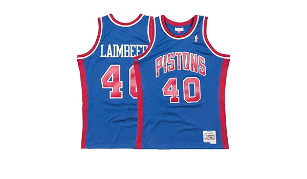 bill laimbeer jersey mitchell and ness