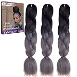 Jumbo Braids-Premium Qualität 100% Kanekalon Braiding...