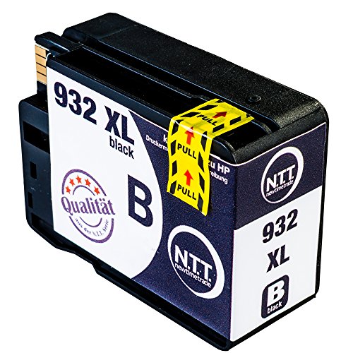 N.T.T.® 4x XL kompatible Tintenpatronen zu HP 932-XL 933-XL (1 Schwarz, 1 Cyan, 1 Magenta, 1 Yellow) Multipack für HP OfficeJet 6100, 6600, 6700, 7110, 7610, 7612 - 2