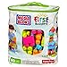 Produktbild Mattel Mega Bloks First Builders CYP66 Bausteinebeutel - Medium 60 Teile - neue Farben