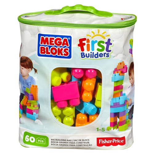 Mega Bloks Trendy Colours Buildable Bag (60 Pieces)