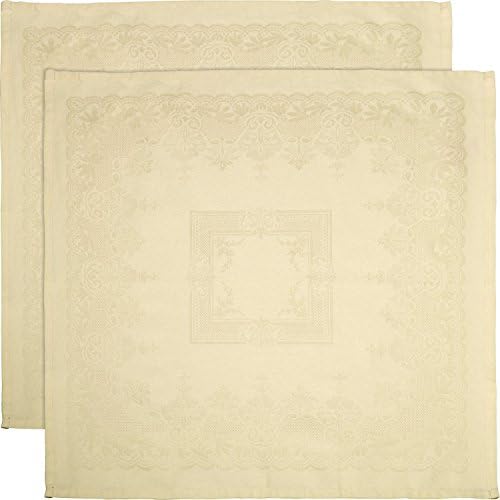 Curt Bauer 2-pk napkins damask champagne size 50x50 cm