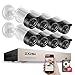 Produktbild ZOSI 8CH 1080P Outdoor Video Überwachungsset mit 2TB Festplatte 8CH HDMI DVR Recorder und 8 X Full HD 1920TVL Tag Nacht Überwachungskamera CCTV System 3,6mm Linse, 20M Infrarot Nachtsicht