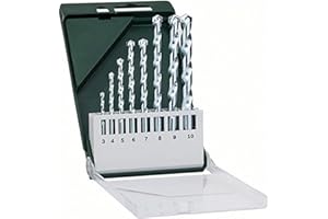 Bosch Accessories 2609255462 Steinbohrer-Set, 8tlg