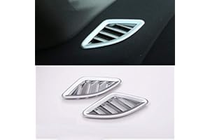 YIWANG ABS Chrome Dashboard Air Conditioner Outlet Vent Cover Trim for X1 F48 2016-2019, for X2 F47 2018 2019 Car Accessories