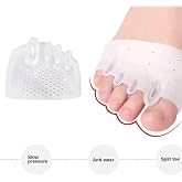 1 &Ccedil;ift, Morton N&ouml;rama ve Metatarsal Destek Sağlayan, Parmak S&uuml;rt&uuml;nme &Ouml;nleyici, Parmak Duruş D&uuml;zeltici, Yumuşak, Ayağın &Ouml;n Tar