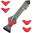 Revolex Silicone Remover Tool - Professional Sealant Removal | Easy & Efficient | Versatile & Reusable | Ideal for Bathrooms, Kitchens, Floors, Caulking and Smoothing Sealants | Grout Remover