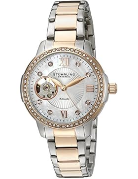 Stuhrling Original 491.03 Damen-Armbanduhr Analog Automatik Edelstahl